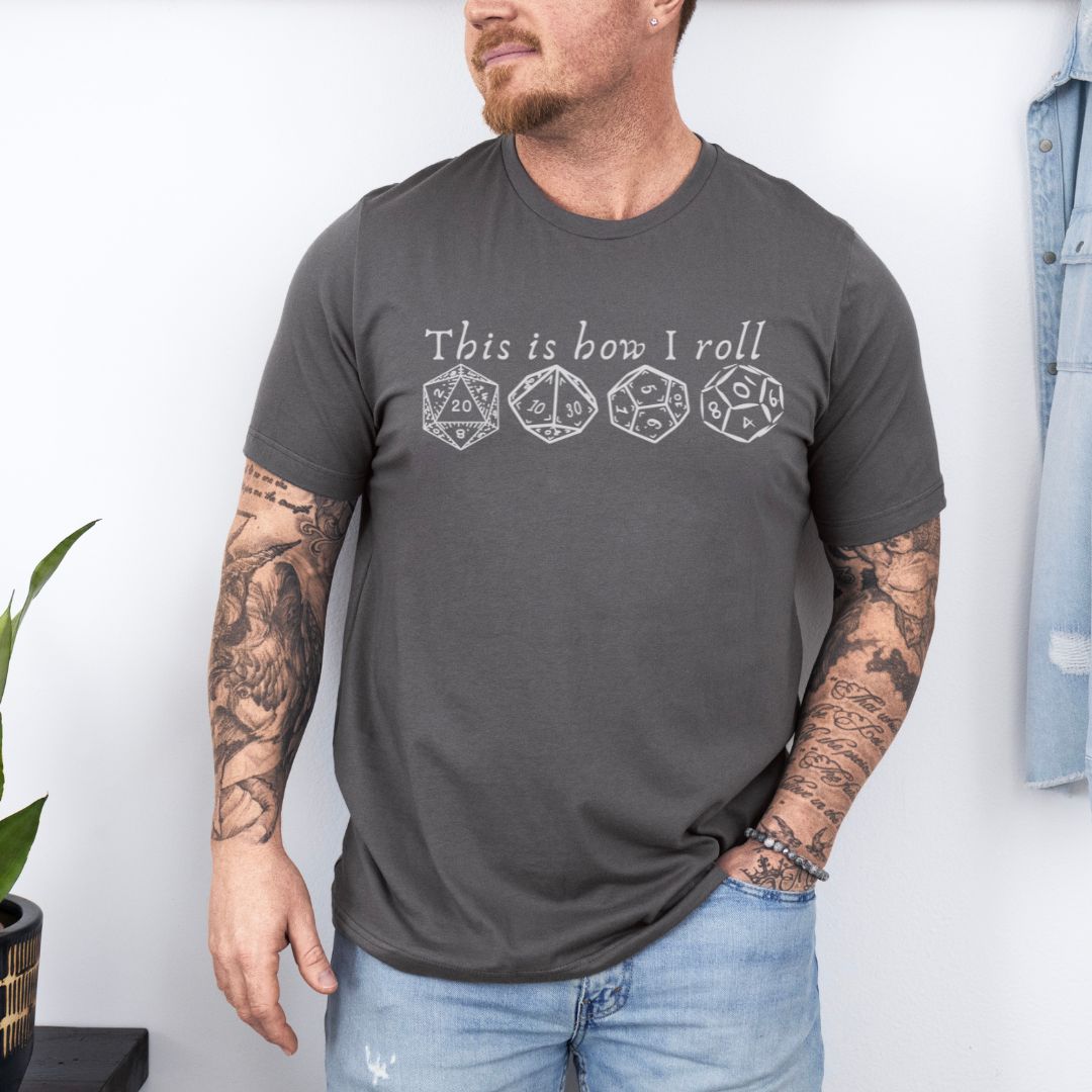 This Is How I roll Ultimate Comfort Styled Graphic T-shirt