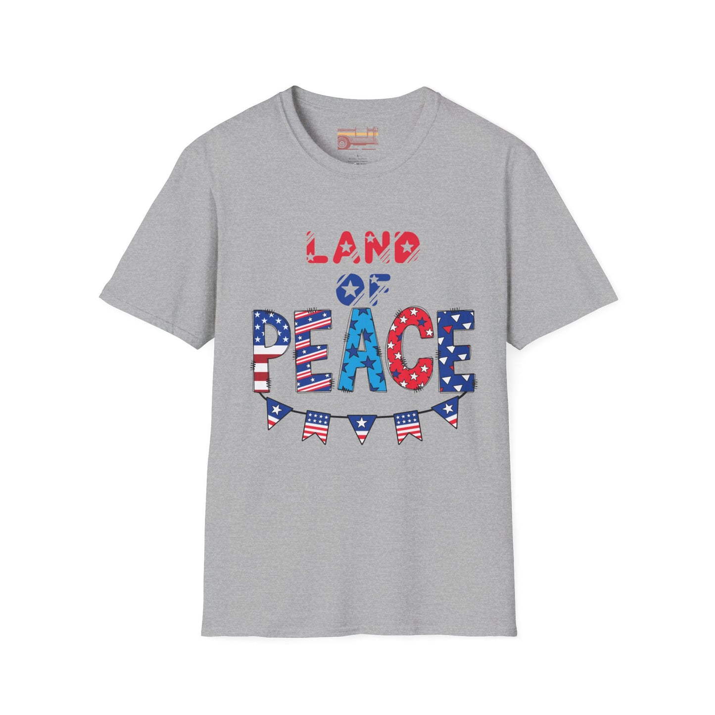 Land of Peace July 4th Independence Day Ultimate Comfort Unisex T-shirt