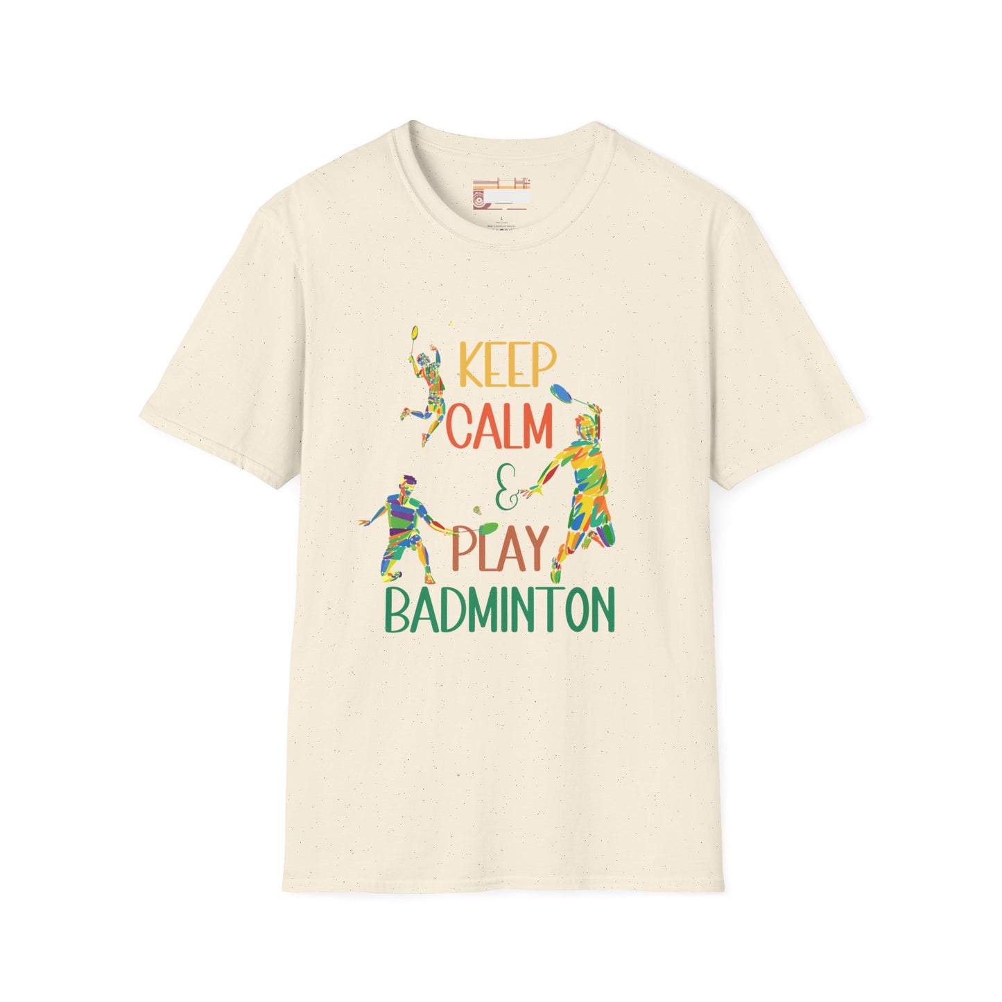 Badminton Game Day Graphic Comfort Unisex T-shirt