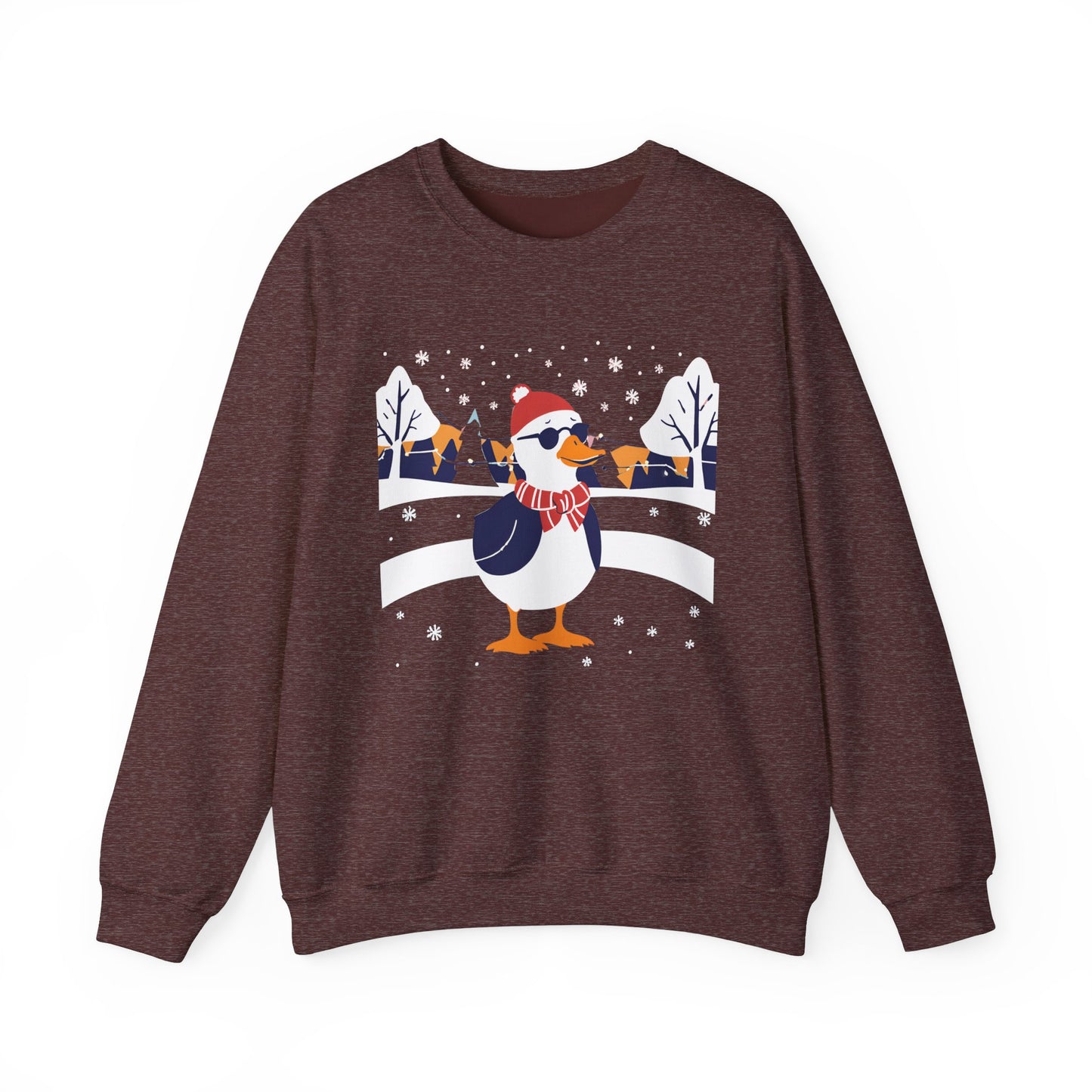 Graphic Designed Holiday Christmas Unisex Crewneck Sweatshirt
