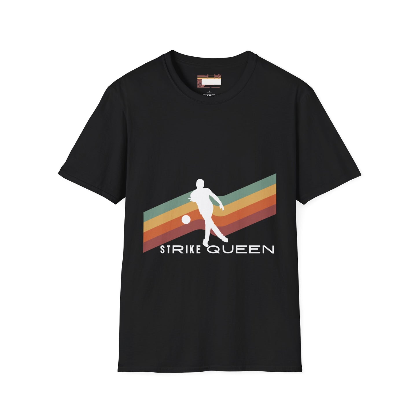 Retro Bowling Champion Bowling Queen Graphic Comfort Unisex T-shirt