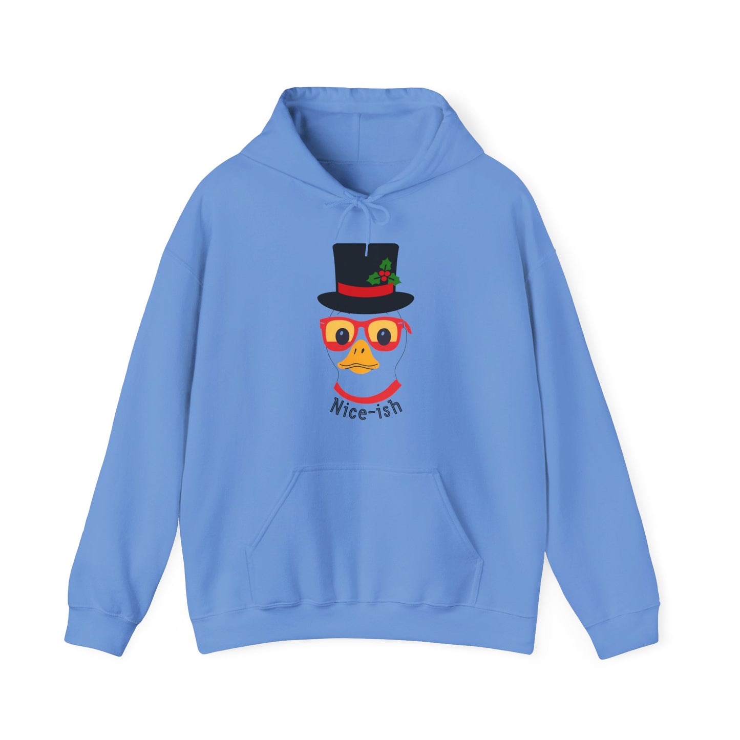 Unisex Heavy Blend Hooded Christmas Duck Hoodie
