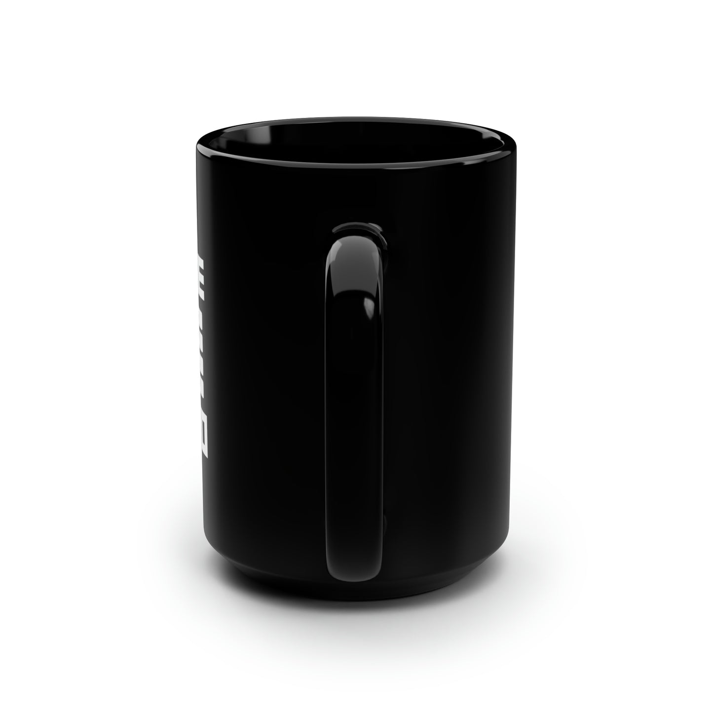 I Play The Keyboard Black Mug 15oz