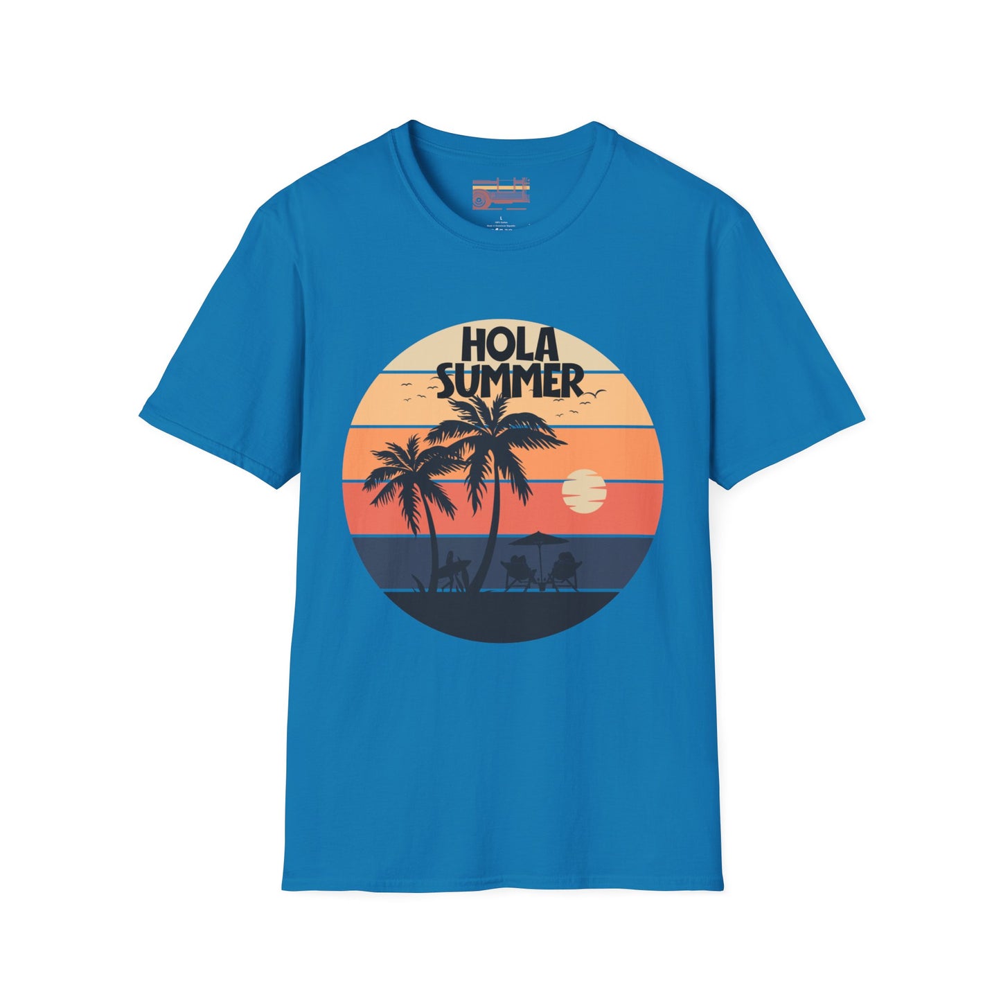 Hola Welcome Summer Ultimate Comfort Styled Unisex T-shirt