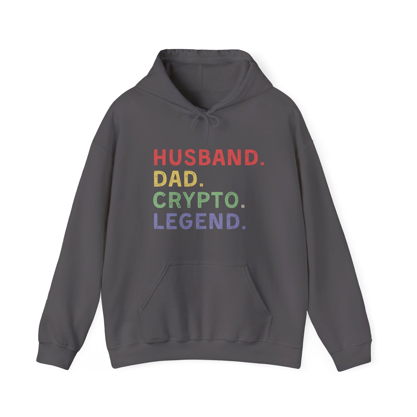 Husband Dad Crypto Legend Ultimate Comfort Unisex Hoodie