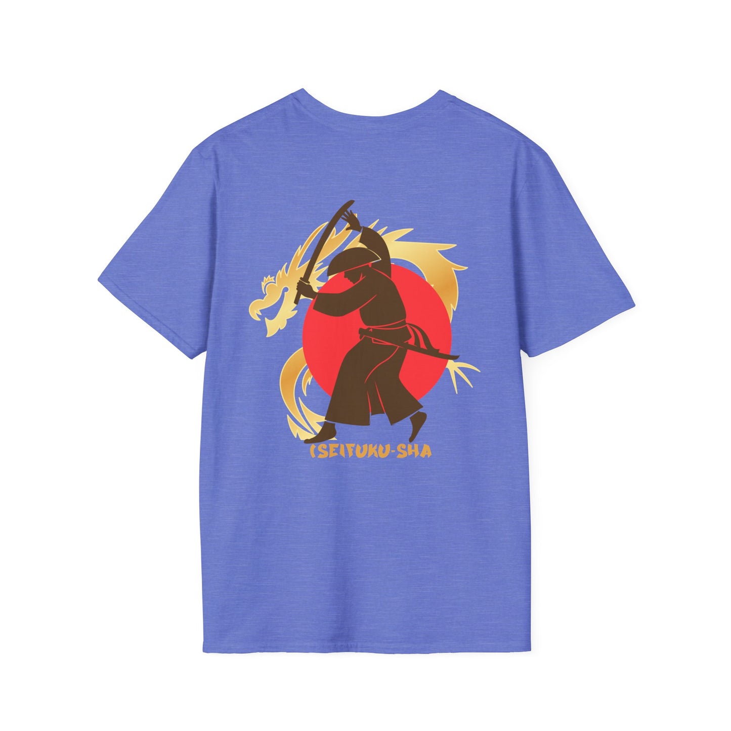 Japanese Warrior Designed Graphic Ultimate Comfort Styled Unisex T-shirt