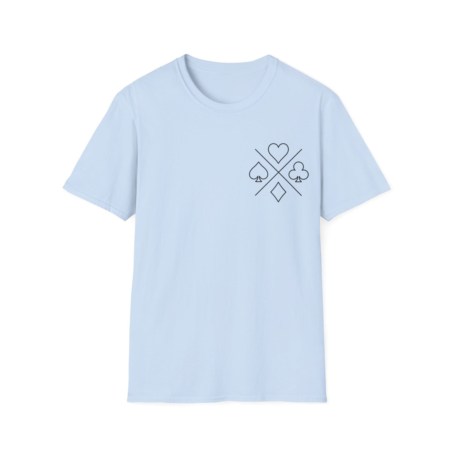 Poker Game " All In Or Fold" Ultimate Comfort T-shirt