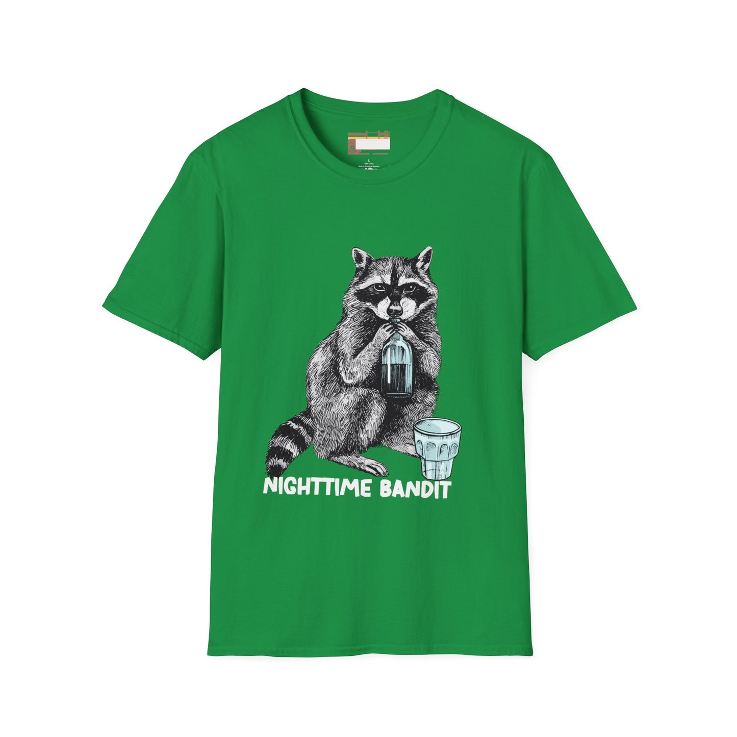 Graphic Designed Minimalist Racoon the Bandit Unisex Comfort Styled T-shirts