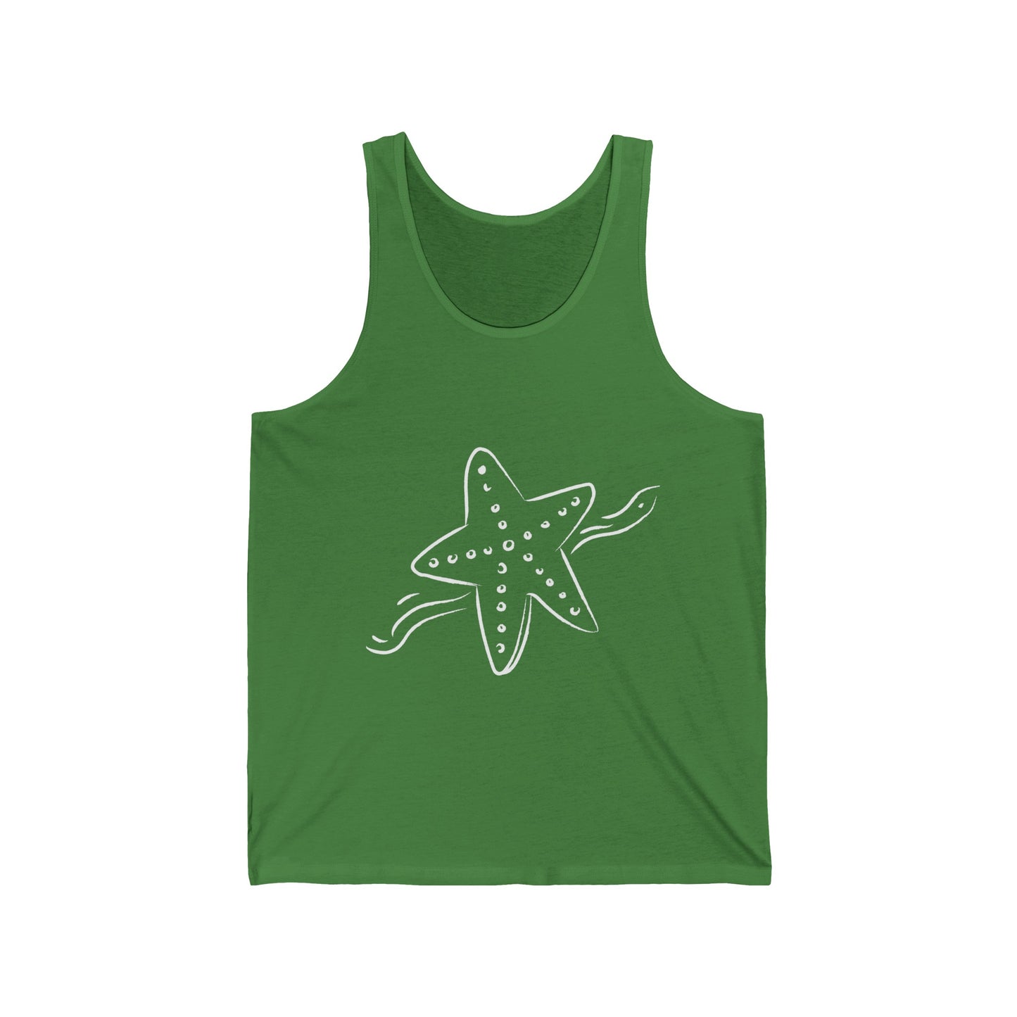 Starfish Beach Lovers Ultimate Comfort Styled Funny Unisex Summer Tank Top