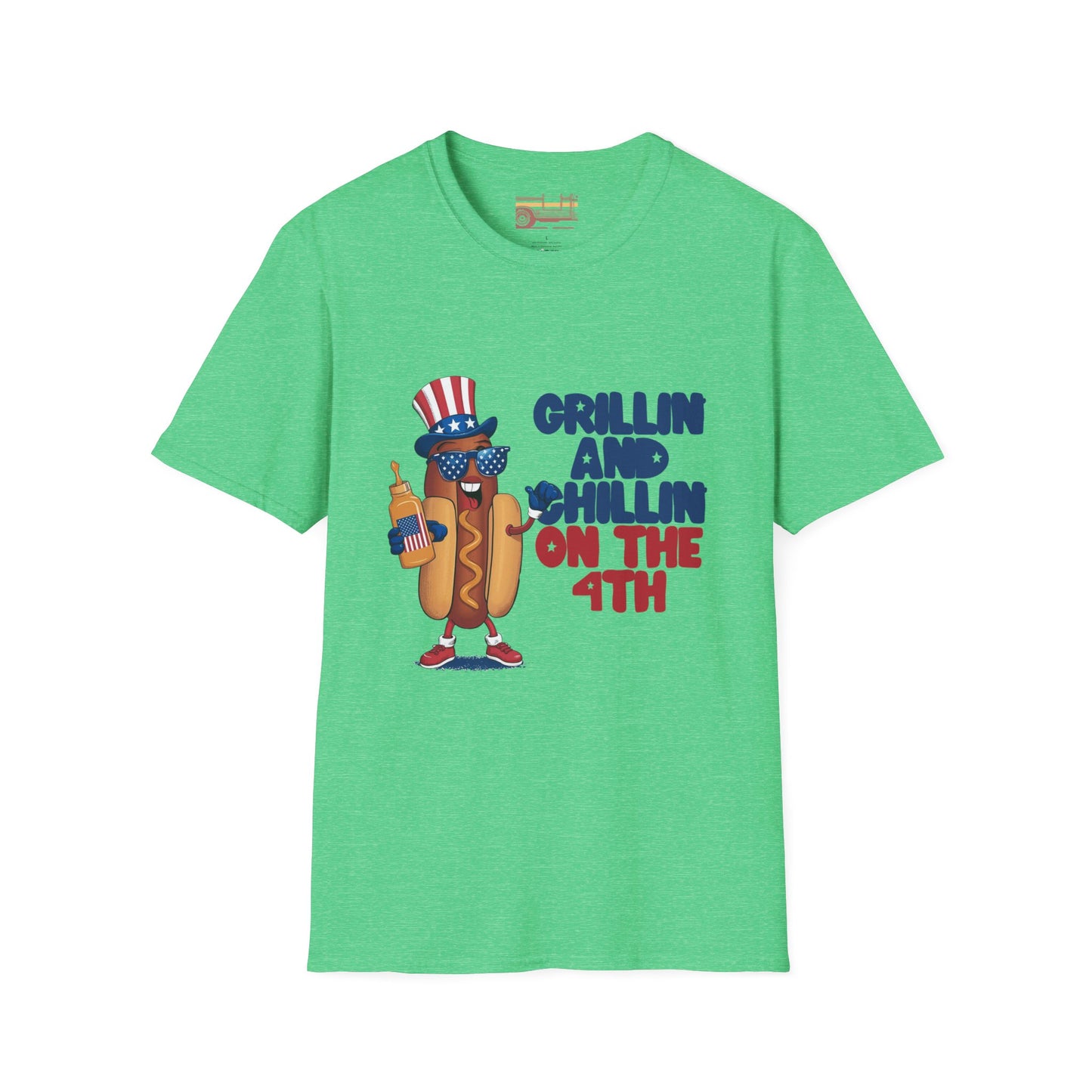 July 4th Ultimate Grilling and Chilling Comfort Unisex Funny T-shirt