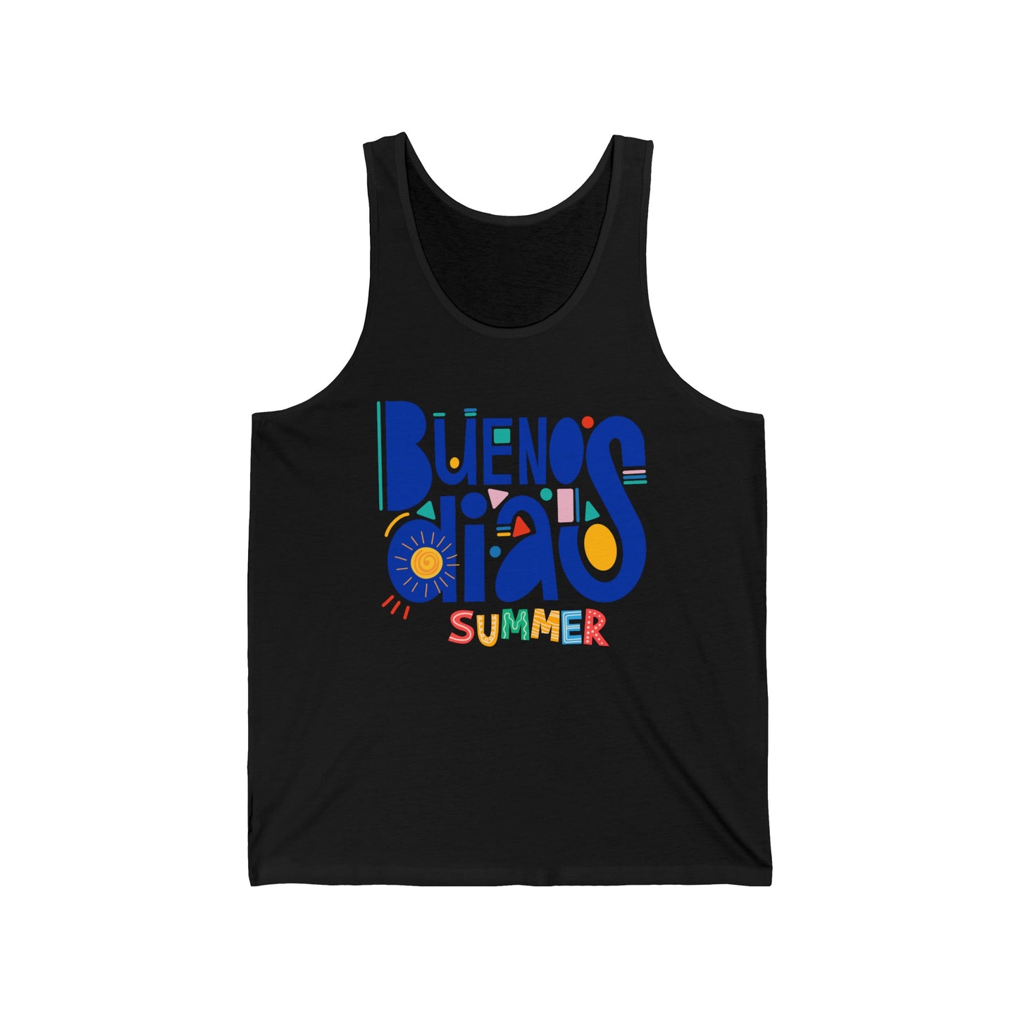 Buenos Dias Summer Ultimate Comfort Styled Unisex Tank Top