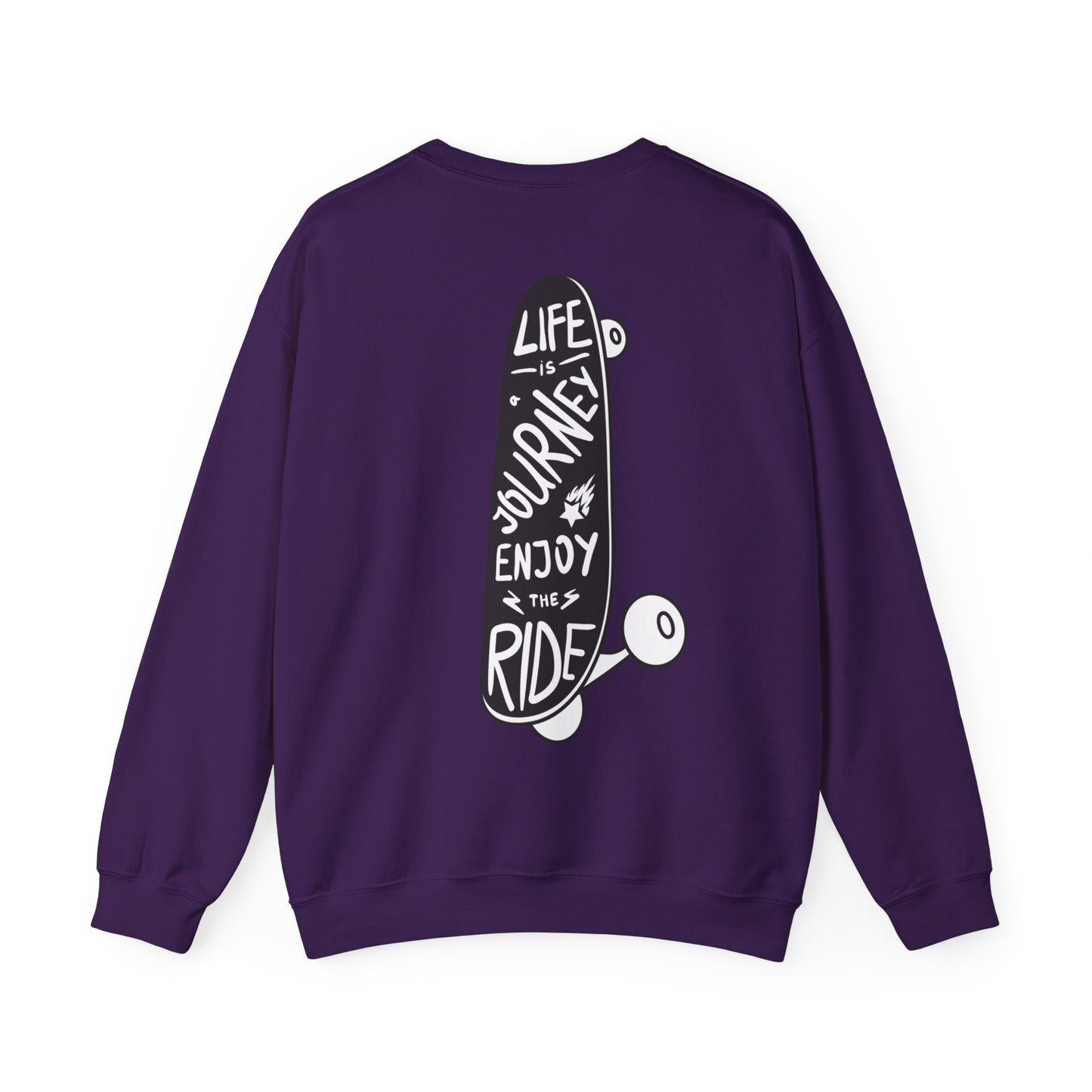 Graphic Designed Minimalist Skateboard Skate Board Lover Crewneck Sweatshirt