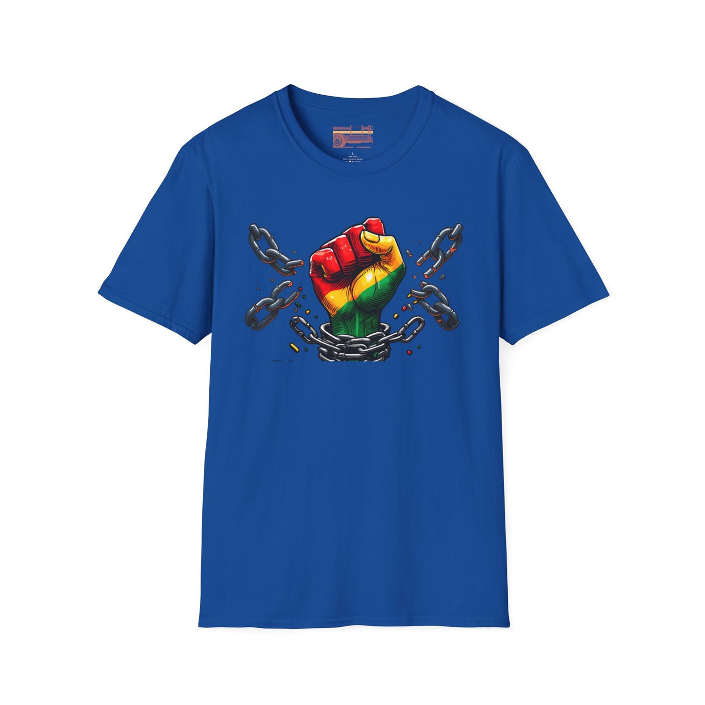 Celebrating Freedom Juneteenth With Pride Black and Proud Ultimate Comfort Unisex T-shirt