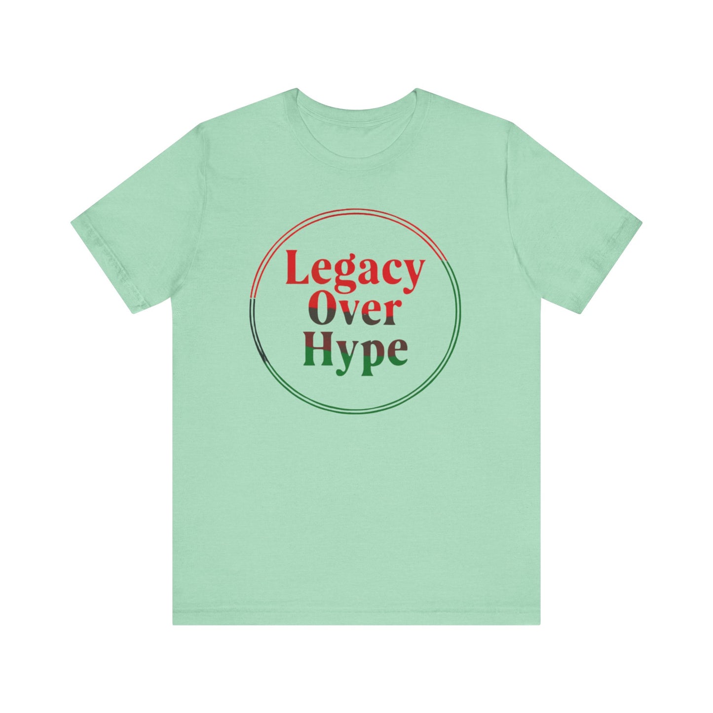 Juneteenth Legacy Over Hype Graphic Unisex T-shirt