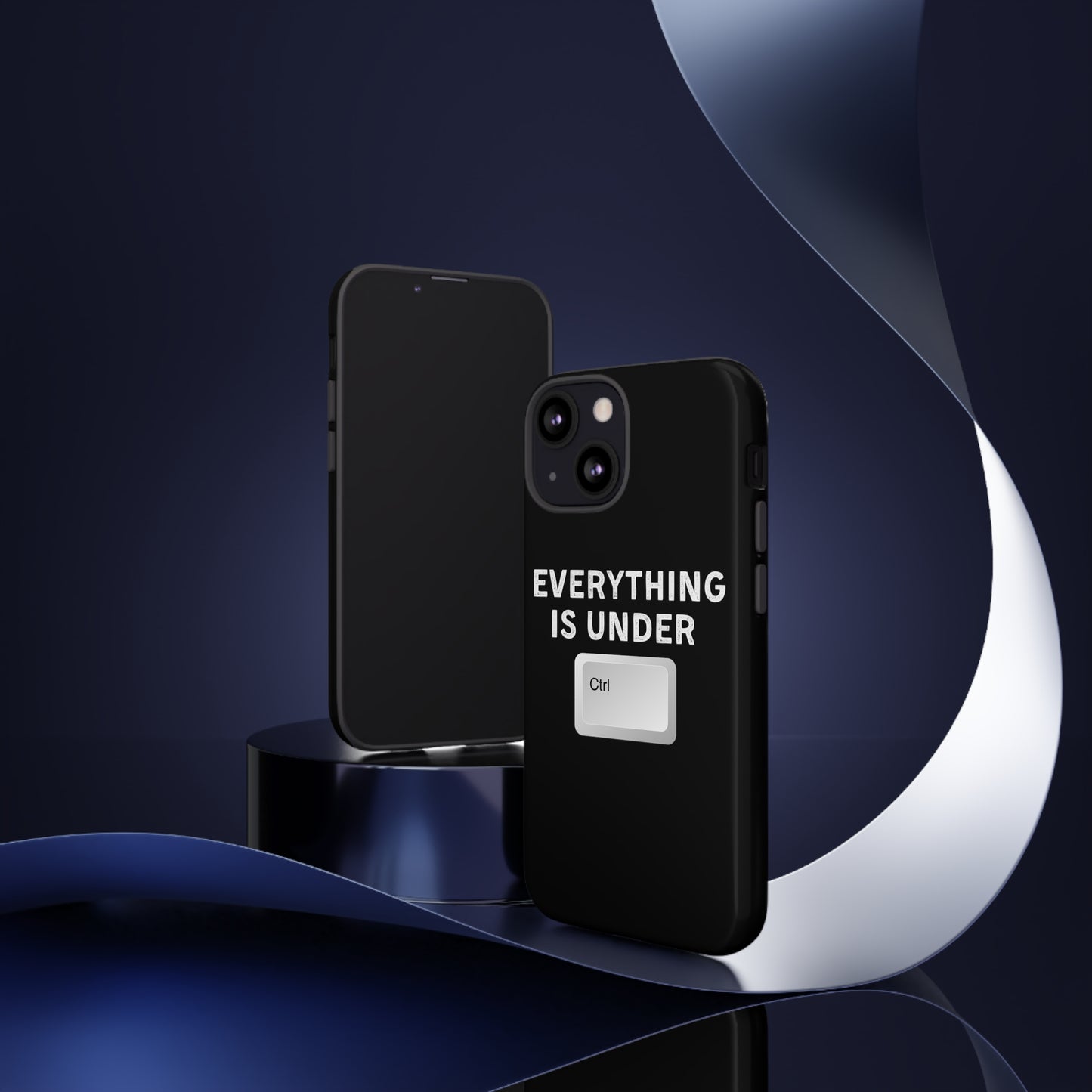 Everything Is Under Ctrl iPhone Case