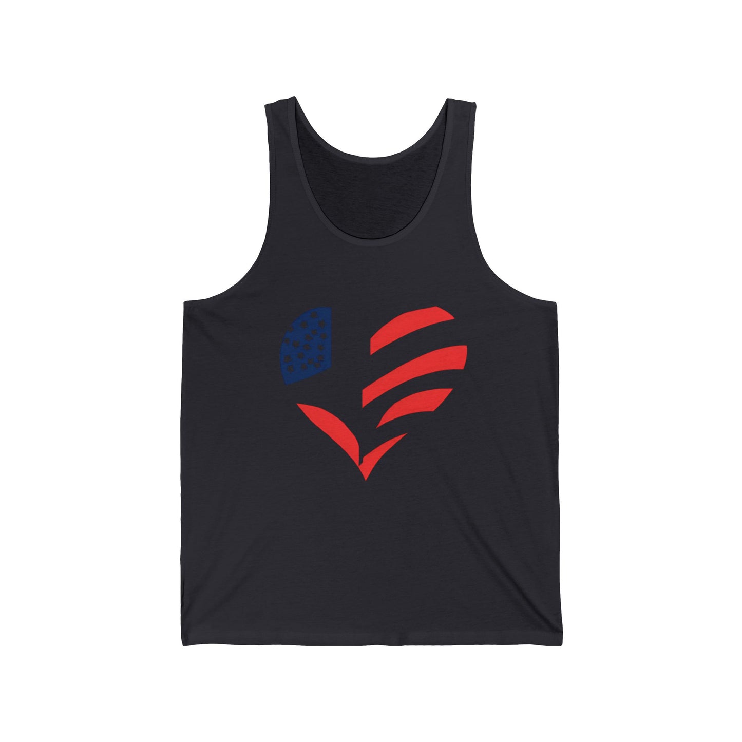 Comfort Styled Graphic American Flag Unisex Summer Tank Top