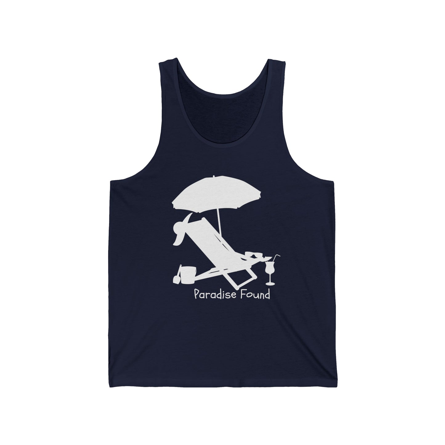 Paradise Found Summer Ultimate Comfort Styled Unisex Tank Top