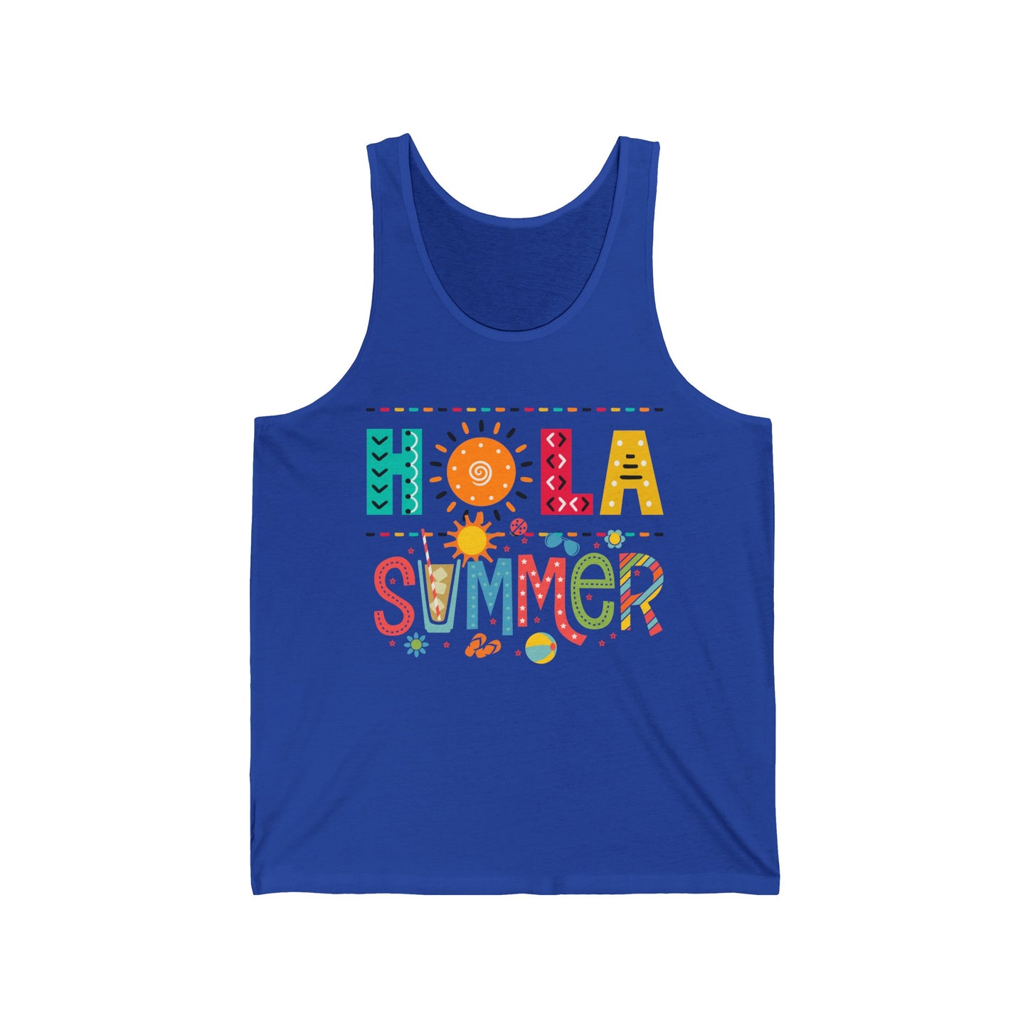 Hola Summer Ultimate Comfort Styled Unisex Tank Top