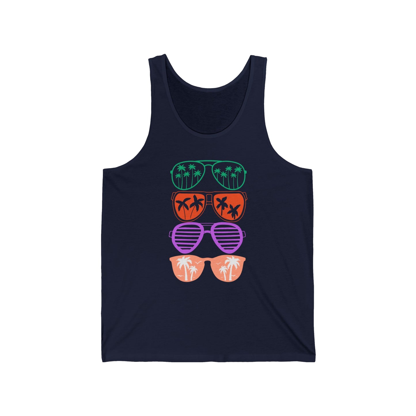Graphic Summer Shades Ultimate Comfort Styled Unisex Tank Top