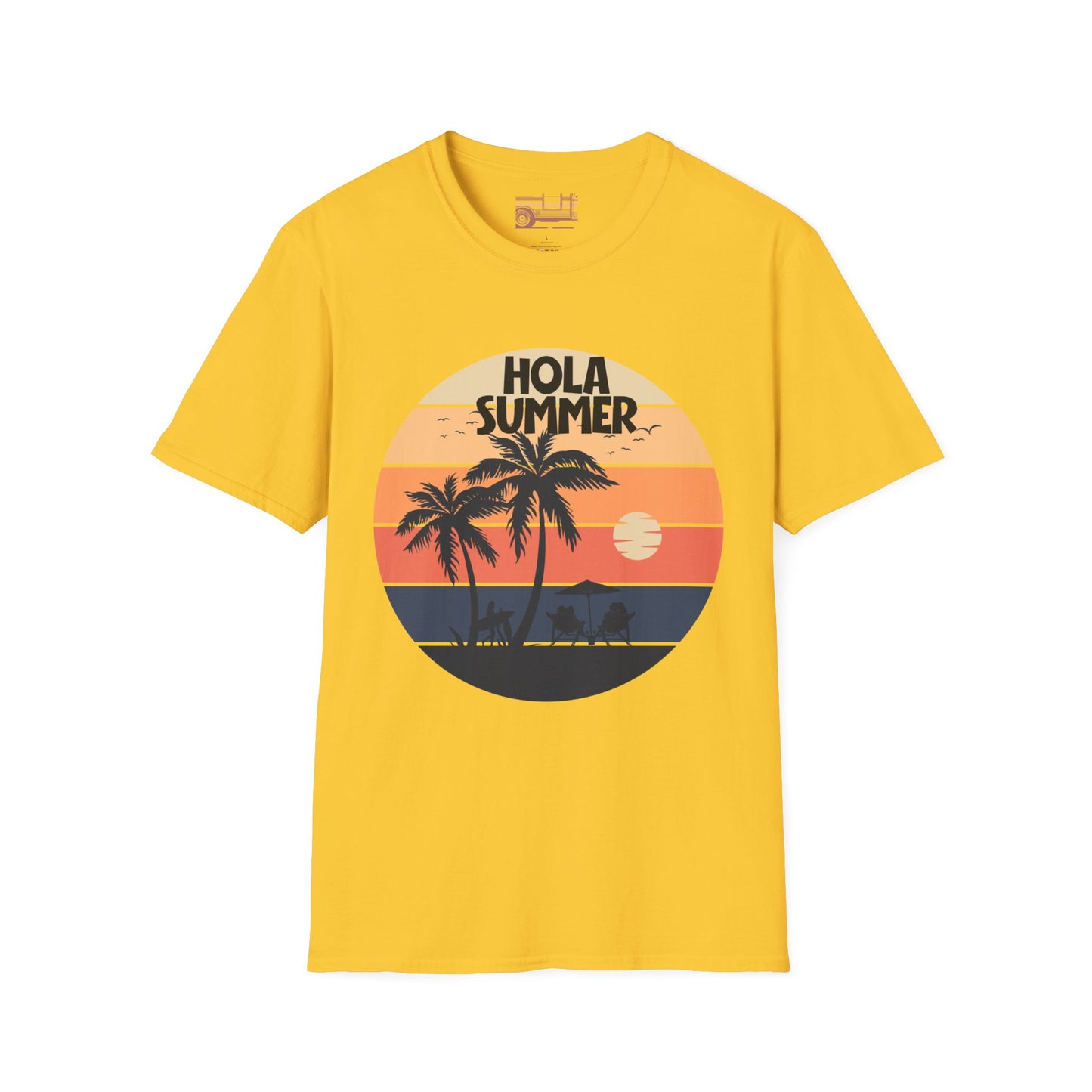 Hola Welcome Summer Ultimate Comfort Styled Unisex T-shirt