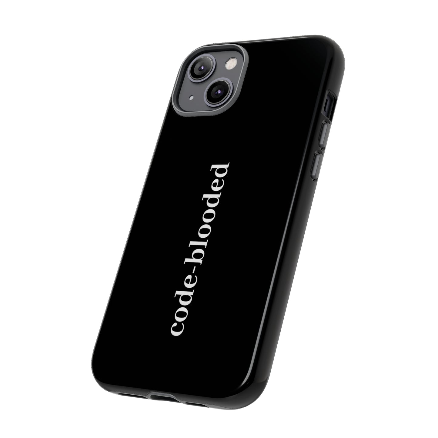 Code Blooded (Technology Programmers) iPhone Case