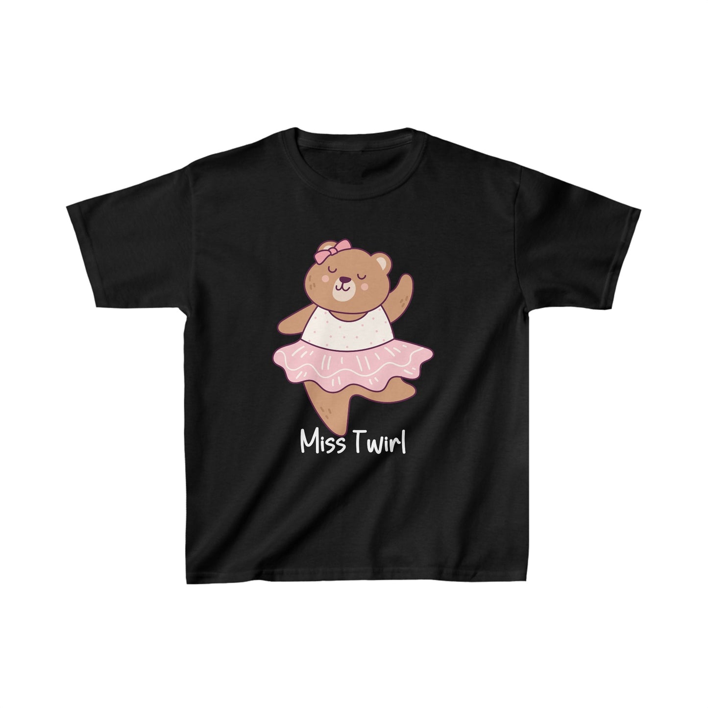 Graphic Designed Kids Ultimate Ballerina Dance Print Unisex T-shirts