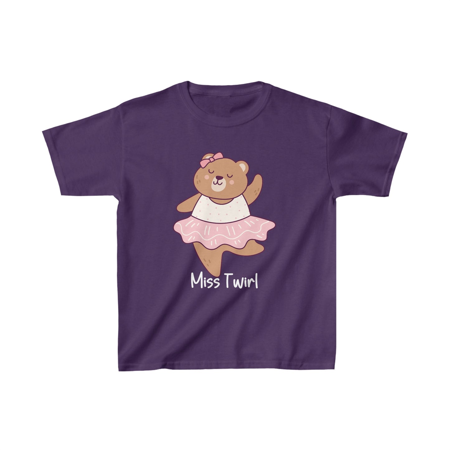 Graphic Designed Kids Ultimate Ballerina Dance Print Unisex T-shirts