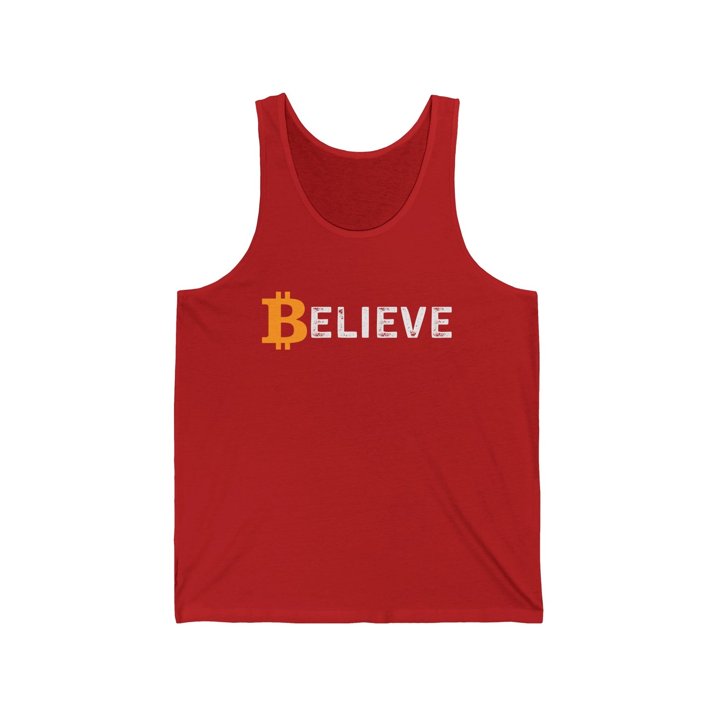 Believe (Bitcoin, Crypto) Unisex Tank Top