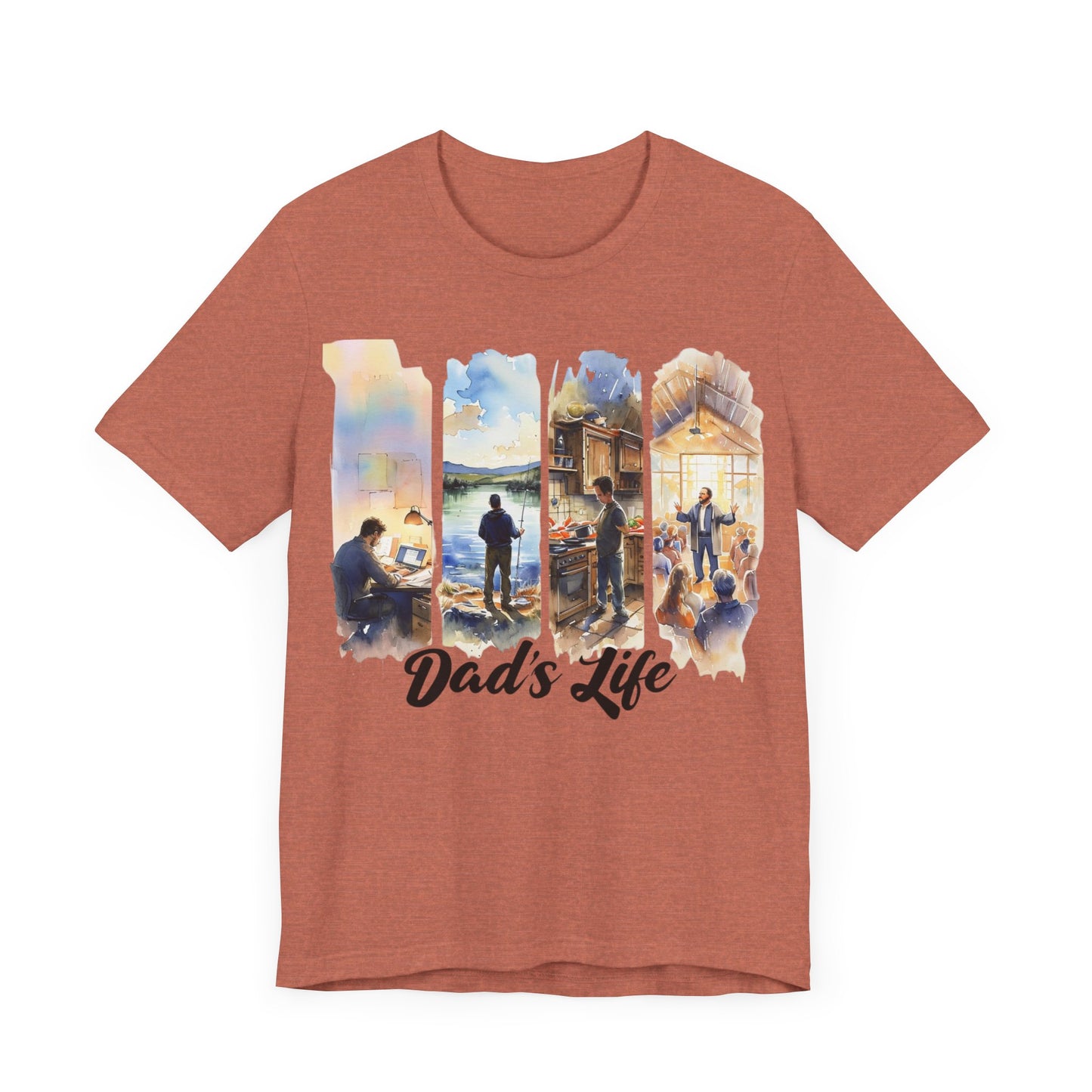 Cute Dad's life Shirt, Papi Bear Tee, Father's Day Gift, Gift for him, Gift for Father, Birthday Tee for Dad, Dad Top, Dad birthday tops