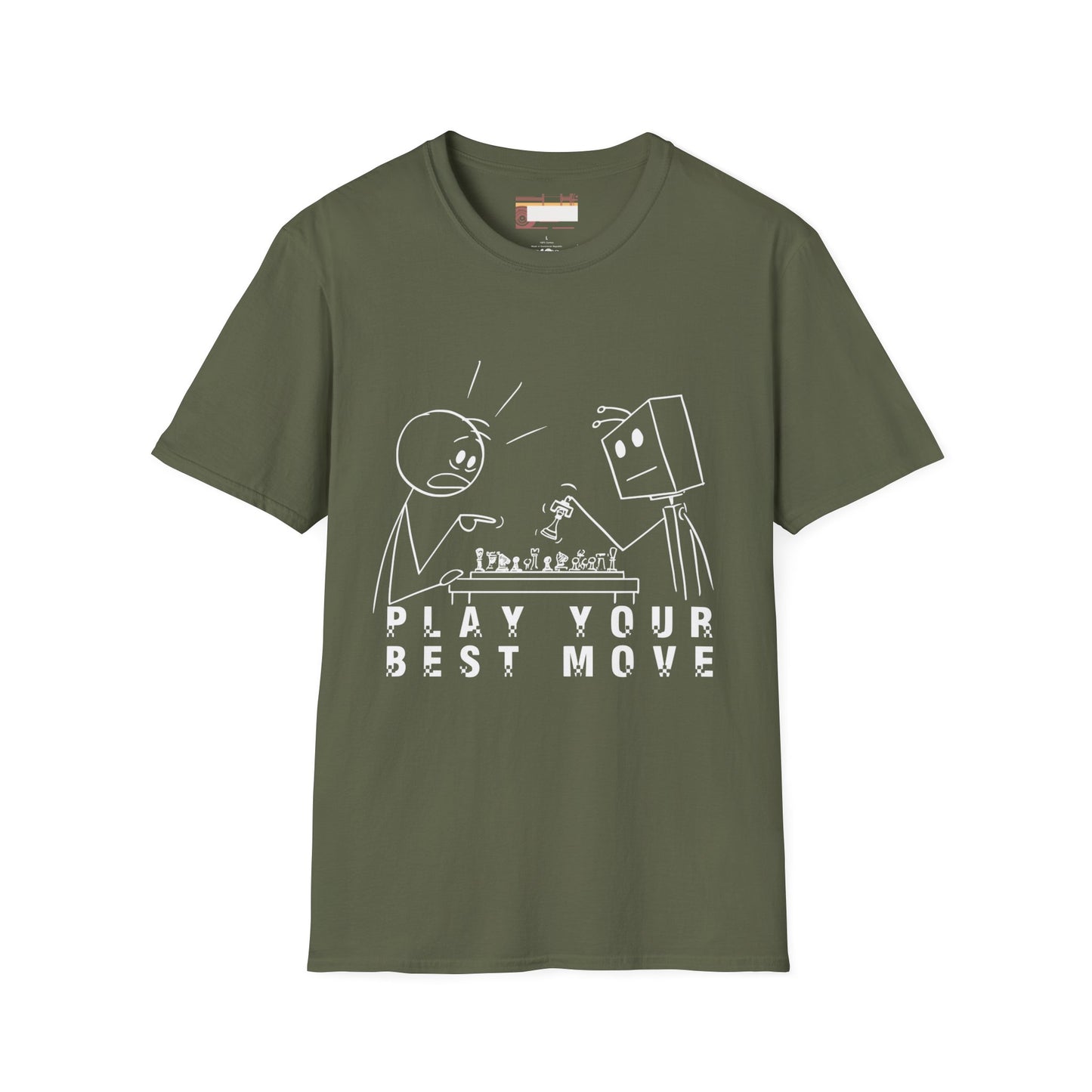 Graphic Chess Tees Chess Tournament Player Unisex Minimalist Comfort T-shirt