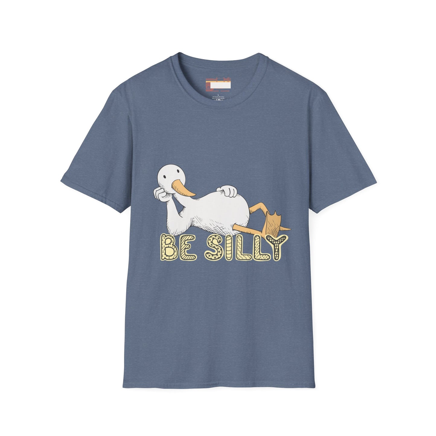 Graphic Designed Minimalist Silly Goose Comfort Styled T-shirts
