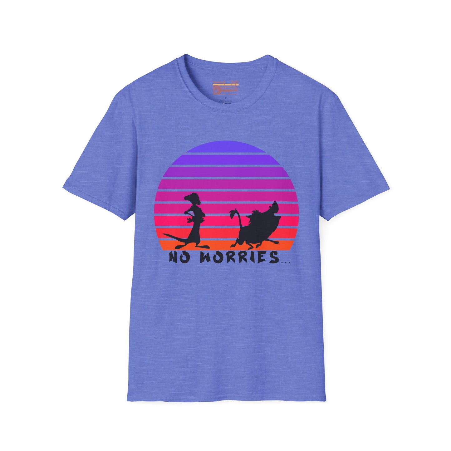 No Worries Motivation Ultimate Comfort Styled Graphic T-shirt