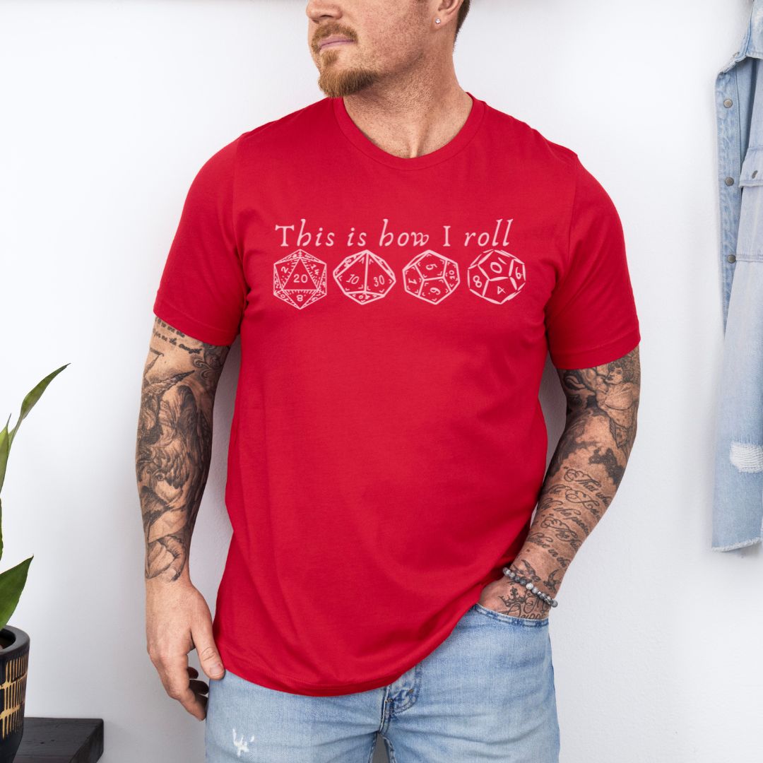 This Is How I roll Ultimate Comfort Styled Graphic T-shirt