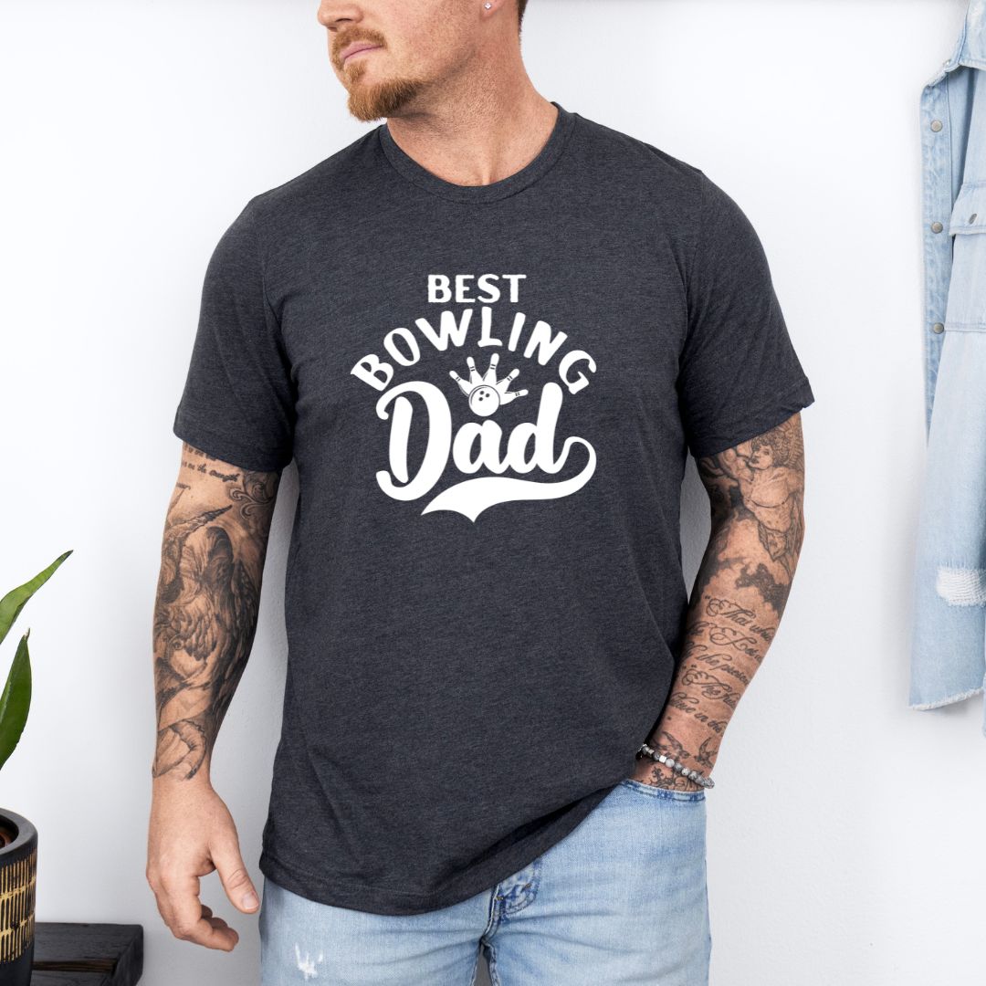 The Best Bowling Dad Ultimate Comfort T-shirt