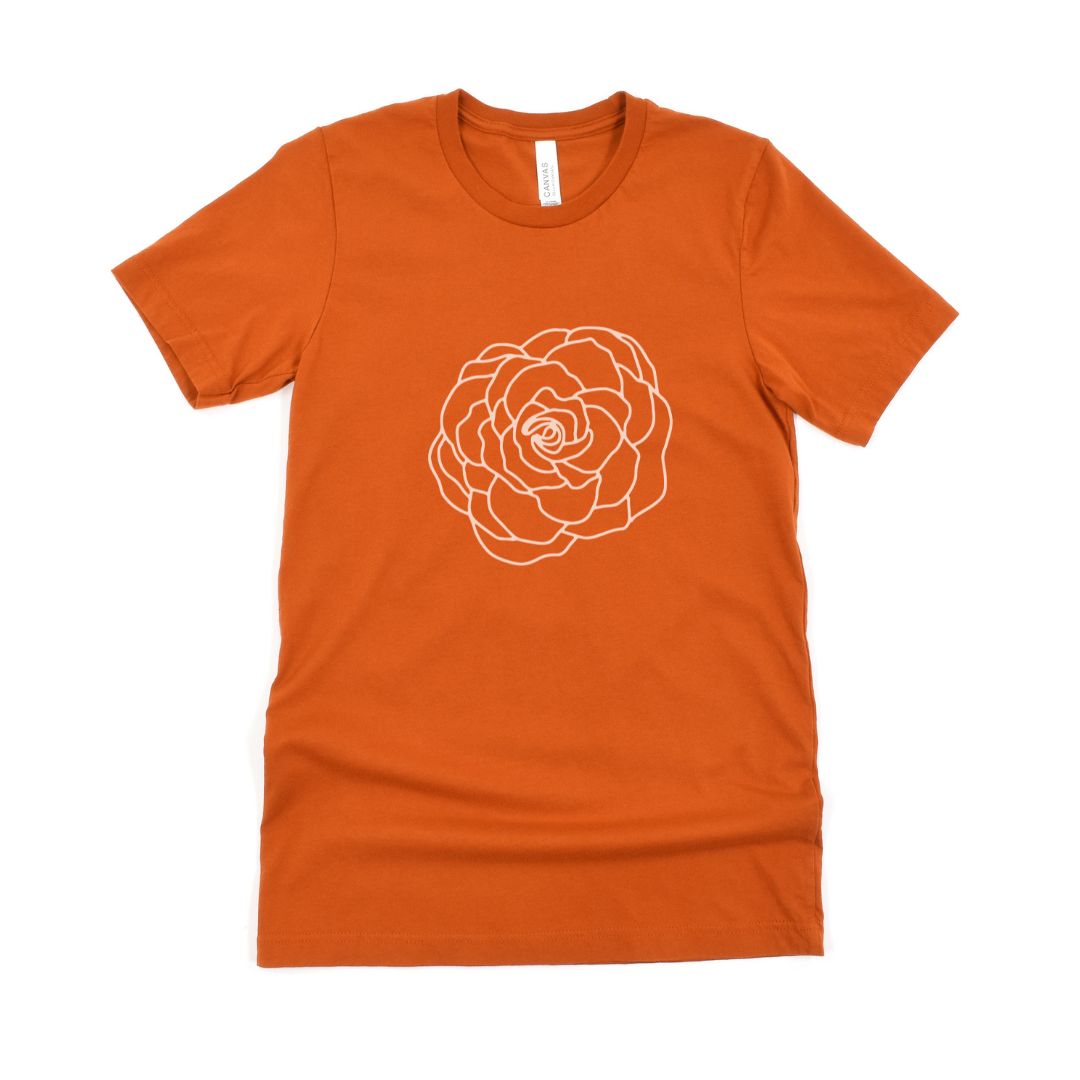 Cherry Bloom Floral Ultimate Comfort Styled T-shirt