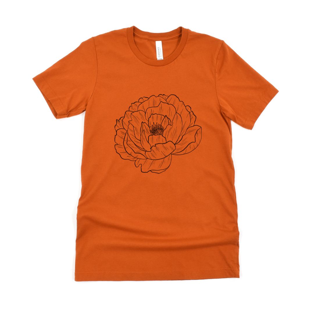 Floral Design Graphix Ultimate Comfort Styled T-shirt