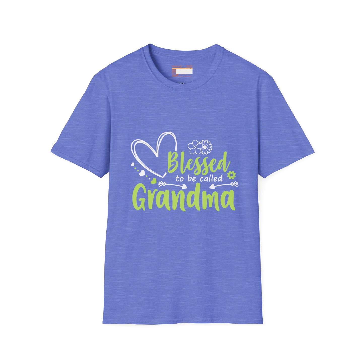 Graphic Designed Blessed Grand ma Minimalist Comfort T-shirt