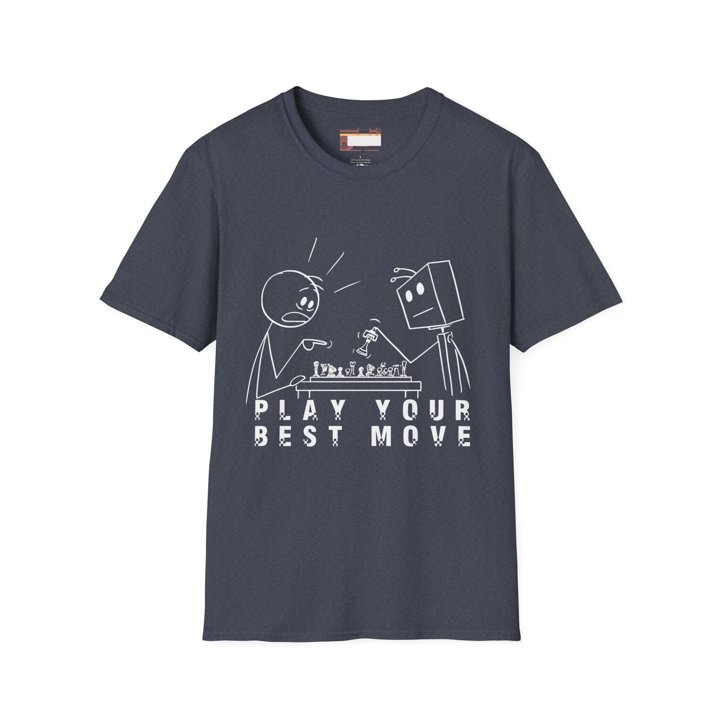 Graphic Chess Tees Chess Tournament Player Unisex Minimalist Comfort T-shirt