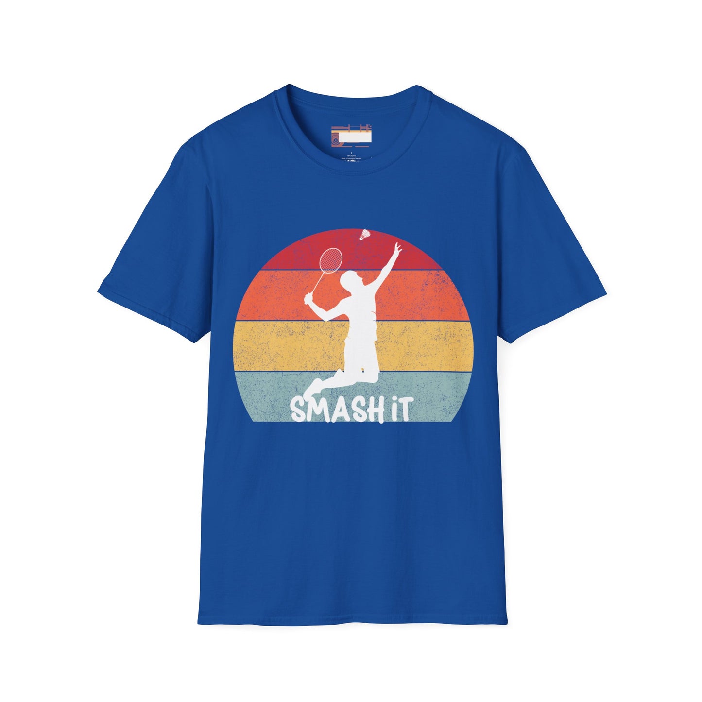 Badminton Game Day Graphic Comfort Unisex T-shirt