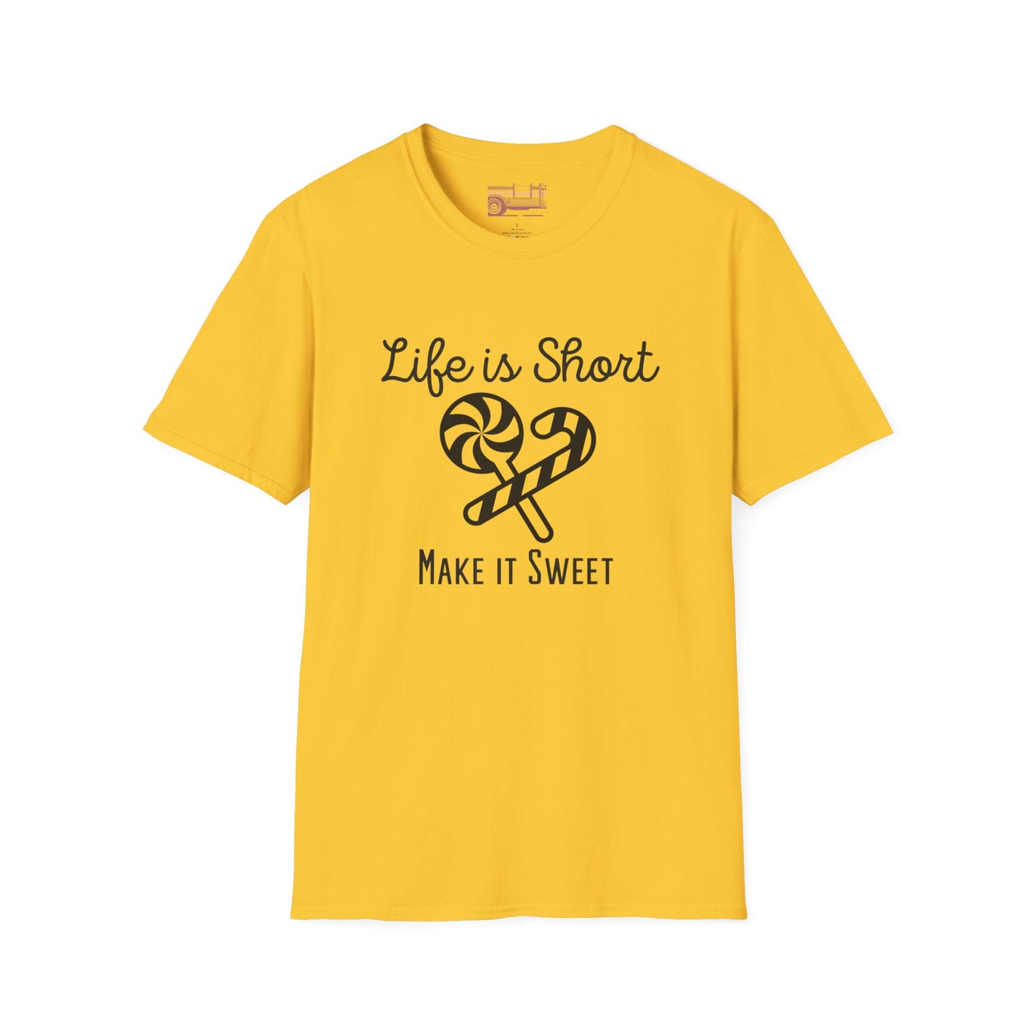 Live is Short Classic Summer Ultimate Comfort Motivational Styled Unisex T-shirt