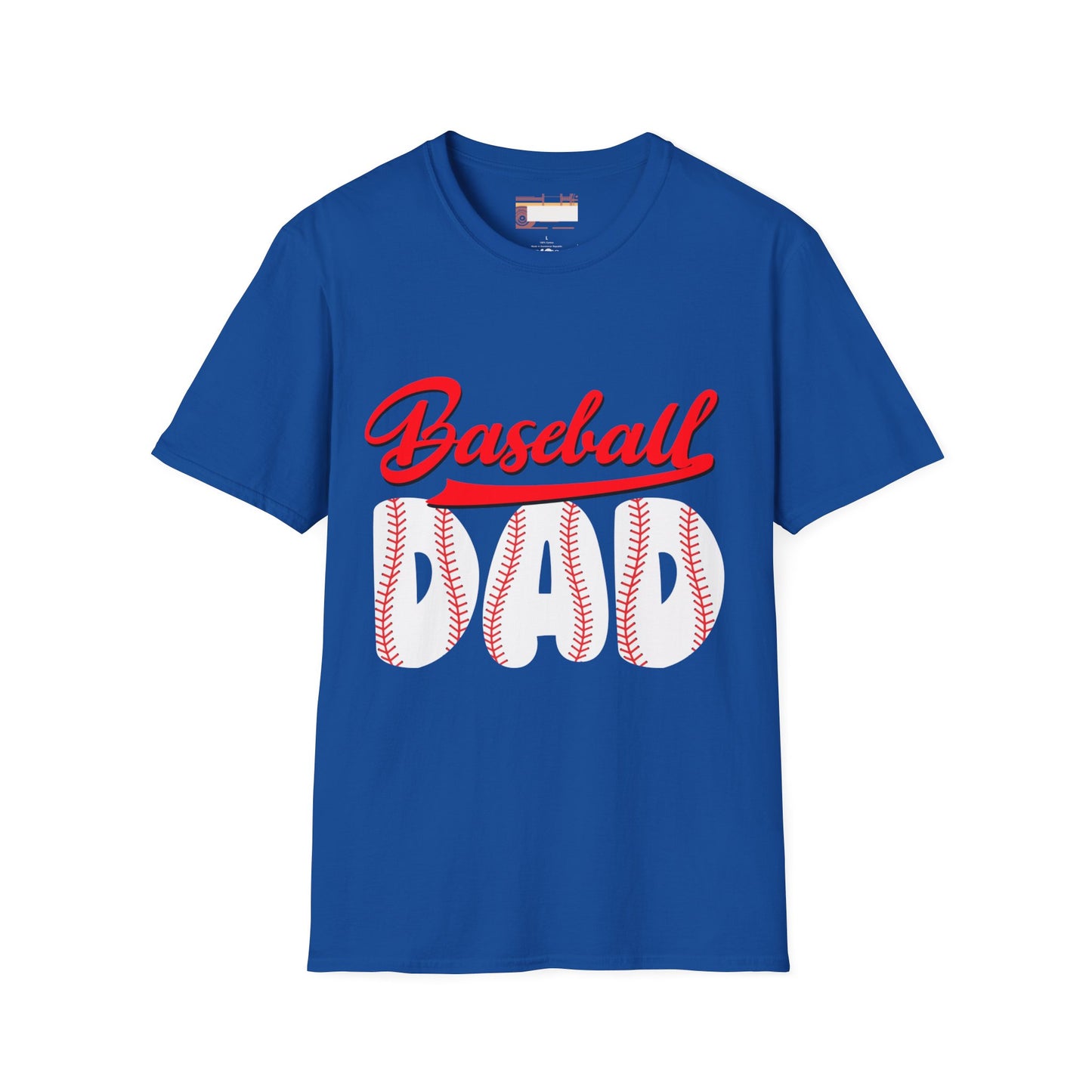 Graphic Base Ball Dad Comfort Styled T-shirts