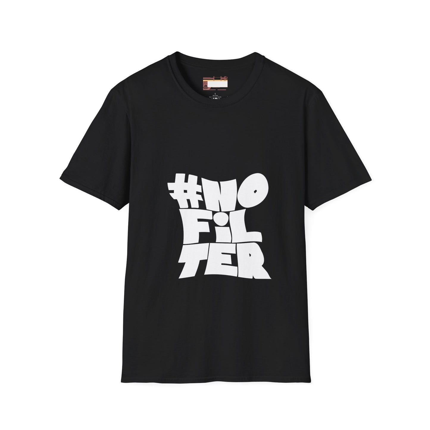 Graphic No Filter Designed Comfort Unisex T-shirt