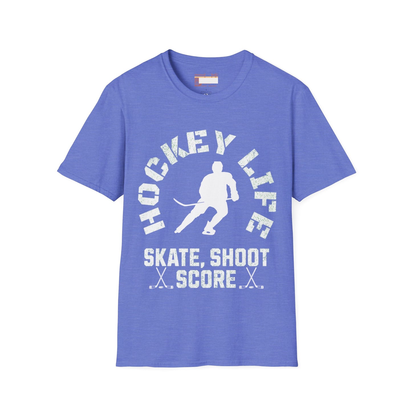 Graphic Hockey Player Unisex Comfort Styled T-shirts