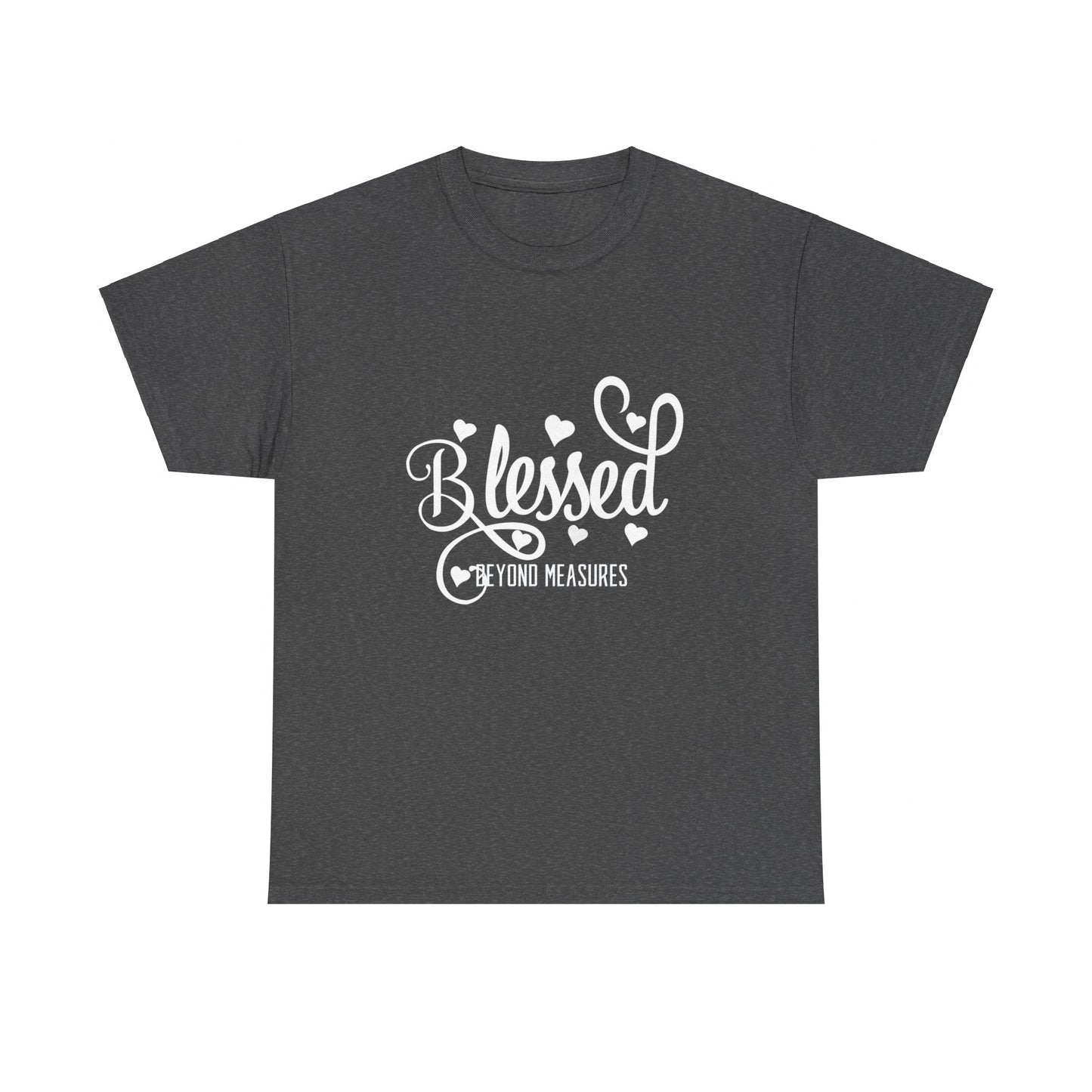 Designed Blessed Beyond Measures Unisex Comfort Styled Bible Gospel T-shirts.
