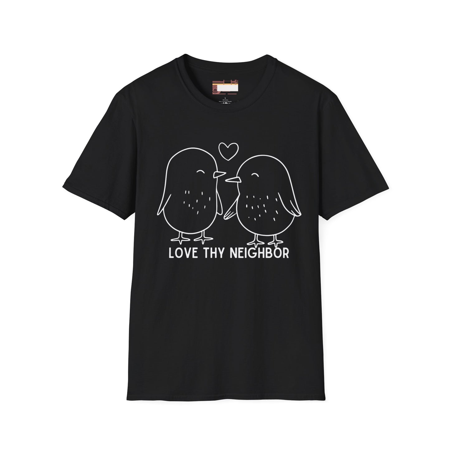 Graphic Christian Bible Gospel Unisex Comfort T-shirt, Christian Love Thy Neighbor Tees
