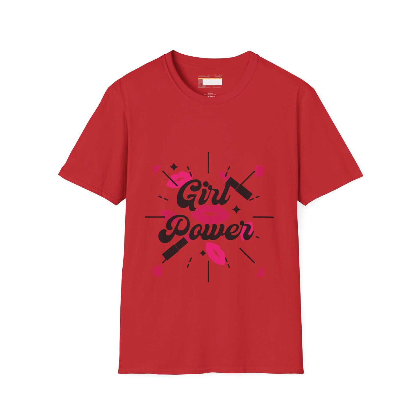 Vintage Designed Girls Power Support Comfort Unisex T-shirt