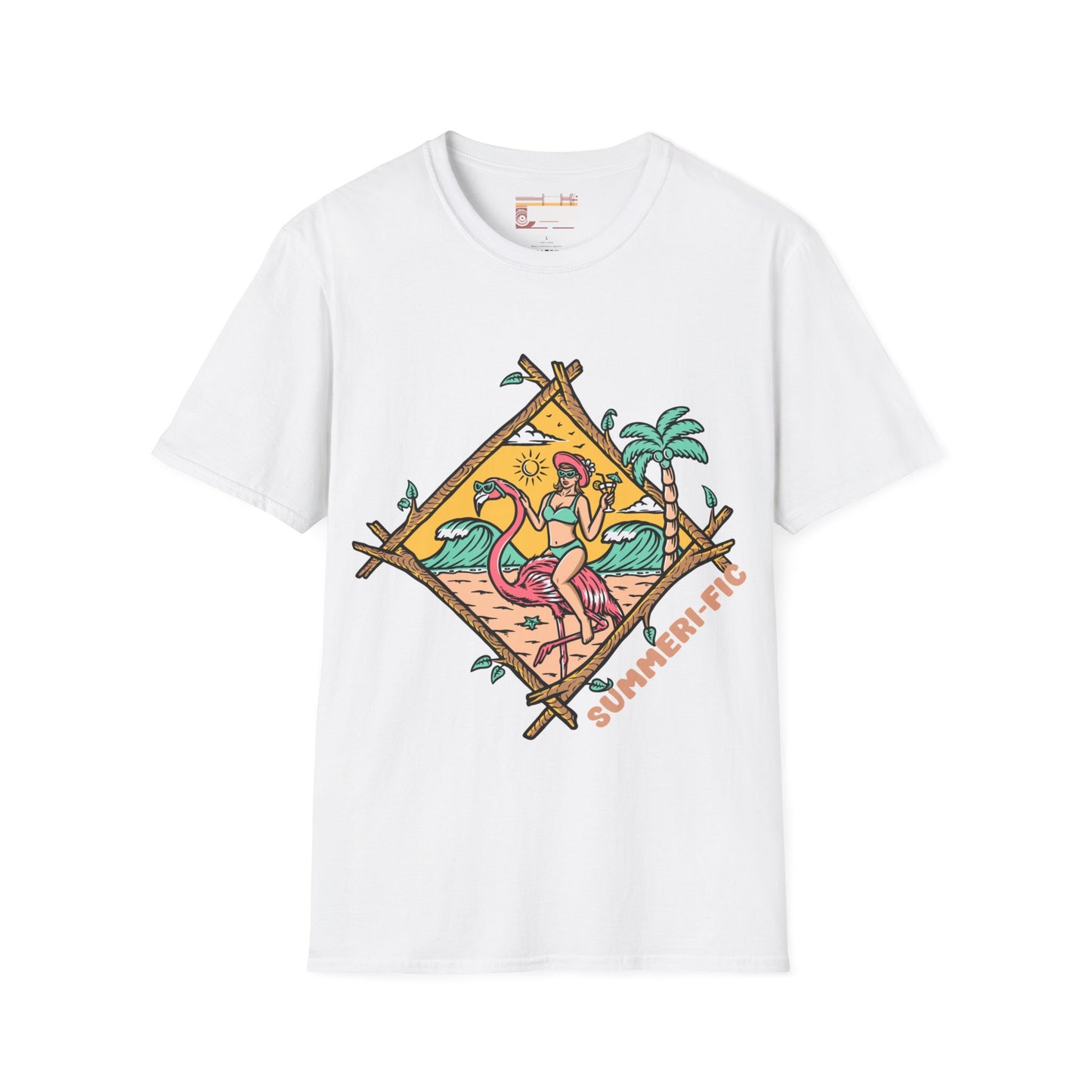 Graphic Summerfest Designed Summer time Comfort Styled T-shirts
