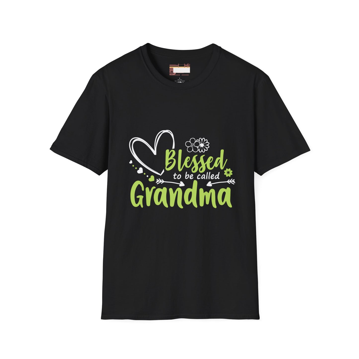 Graphic Designed Blessed Grand ma Minimalist Comfort T-shirt