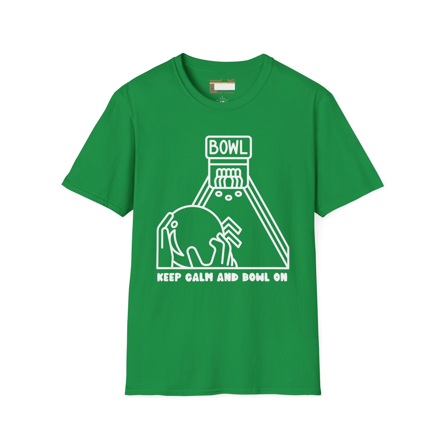 Retro Bowling Champion Bowling King Graphic Comfort Unisex T-shirt