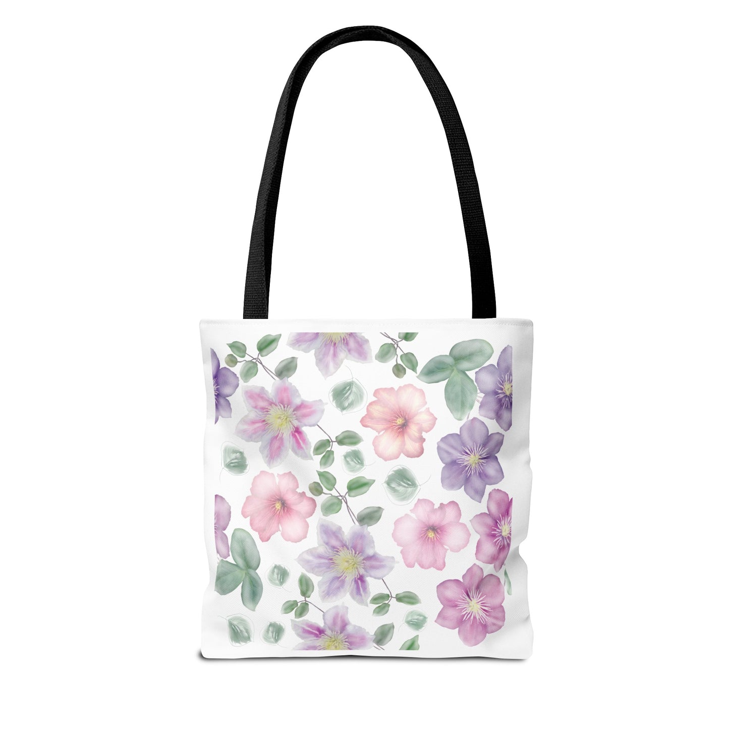Summer Graphic Wild Flower Tote Bag